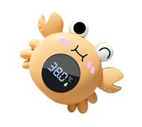 Bath Thermometer - Digital Water Temperature Indicator With LED | Floating Infant Bath Temperature Monitor With 0-80°C Range | PVC Water Thermometer For Bathing And Play