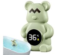 Bath Thermometer, Floating Toy, Temperature Monitor 5,51 x 3,94 x 1,97 pulgadas, Bear-Shaped Design, Color-Changing Display, Perfect for Pools, Hot Tubs, Showers, Lakes, Oro Travel