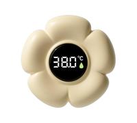 Bath Thermometer, Floating Water Safety Monitor for Home with LED Display | Accurate Digital Temperature Meter, Waterproof Flower Design, Easy Reading for Shower Bathroom Pool, 0-80 Degree Range
