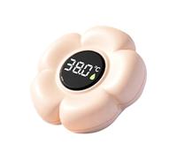 Bath Thermometer - Flower Floating Water Sensor, Digital Tub Safety Monitor with Instant LED Reading, Waterproof Visual Temperature Alert, Ideal for Bathing Pool Nursery