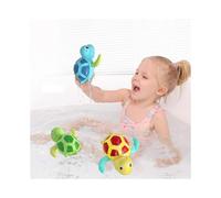 Bath Toys 1-3 Years Old, Baby Girl Toy Bathtub Turtle Toy, Adorable Multicolor Floating Bath Animal Toys - [3 Pieces]
