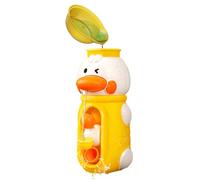 Bath Toys, Baby Duck Toy with Suction Cups 6.46x3.54 Inches, Duck Shower Activities Sensory Game, and Fun, Multicolor, 1 Set, Ideal for Birthdays, Preschool and Travel