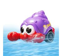 Bath Toys - Camiseta de dibujos animados de Crab Shower Game, Fun Sea Animal Bathtub Toy for Kids Boys Girls | Interactive Water Play Bath Accessories for Indoor Outdoor Home Travel | Safe Floating
