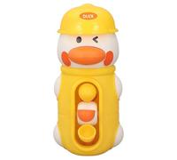 Bath Toys for Kids, Duck Toddler Shower Toy Set, Rotatable Waterwheel Sensory Activity Game with Sprinkler for Boys and Girls Ages 2-4, Fun Birthday Gift for Play, 16.4x9cm Yellow Green