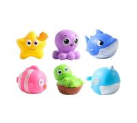 Bath Toys Light Up Sea Animal Bath Tub Toys Water Games for Use | Waterproof ABS Design System, Colorful LED Light Structure Feature, Interactive Sensory Learning Function, Preschool