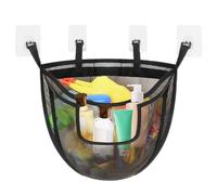 Bath Toys Organizer - 14.17x18.11x0.79 Inches Mesh Organizer for Bath Toys | Basket Bin Large Capacity for Kids Shower Bathroom Home Dorm Cupboard Closet Toyroom Living Room Swimming