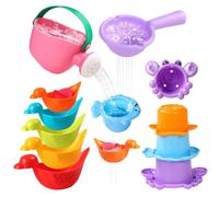 Bath Toys, Safe Floating Water Play Accessories, Creative Sensory and Educational Games for Kids in Bathtub Swimming Pool Shower Time and Early Childhood Water Activities