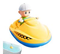 Bath Toys, Wind-Up Floating Water Play Set, Interactive Sensory Educational Activity Design, for Kids Ages 2-3, Pool, Beach, Bathtub, Shower, Outdoor Fun and More Use Boys Girls Kids