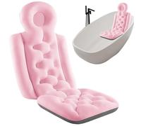 Bath Tub Cushion, Full Body Bathtub Pillow, 15.75x36.61 Inches Soft Bath Mat with Ergonomic Support, Waterproof Comfort Back Cushion, Bathing Pad with Soft Finish, Relaxation Baths Accessory for Home