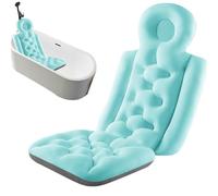 Bath Tub Cushion, Full Body Bathtub Pillow, 15.75x36.61 Inches Soft Bath Mat with Ergonomic Support, Waterproof Comfort Back Cushion, Bathing Pad with Soft Finish, Relaxation Baths Accessory for Home