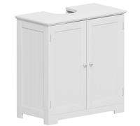Bath Vida Priano - Armario para Lavabo con 2 Puertas (30 x 60 x 60 cm), Color Blanco