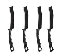 Batheidon Cepillo Limpieza Ranuras,Cepillo para Limpieza de hendiduras,Cepillo para Juntas Azulejos con Cerdas Duras, para Baño, Cocina, Ventanas y Superficies de Difícil Acceso, 4 Piezas