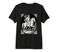 Bathin Una Leyenda Oscura en el corcel pálido Camiseta Premium
