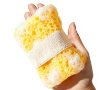 Bathing Body Sponge - Anti-Slip Massaging With Soap Holder | Shower Sponge | Anti-Slip Quick-Drying Deep Cleansing Scrubber | Sensitive Skin Bathing Sponge | For Women Adults Girls Elder