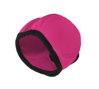 Bathing Puppies Snood, Adjustable Skin Friendly Dog Ear Cover, Comfortable and Versatile Waterproof for Shower, Bathing Indoors, Outdoors, Hot Pink Color, Cloth