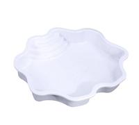 Bathing Tub for Turtle - Spacious Non-Slip Feeder Tray, Stable Lightweight Reptile Container with Gentle Incline for Amphibians Small Pets | Vivarium Tank Setup Accessories