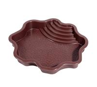 Bathing Tub for Turtle - Spacious Non-Slip Feeder Tray, Stable Lightweight Reptile Container with Gentle Incline for Amphibians Small Pets | Vivarium Tank Setup Accessories