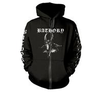 BATHORY ' Goat ' Zip Up Hoodie - Nuevo y Oficial