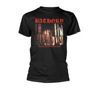 Bathory Under The Sign Official tee T-Shirt Mens Black M