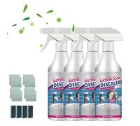 Bathroom Descaler Cleaner,Bathroom Descaler,Bathroom Descaler Stubborn Stains Cleaner, Luckydogss Powerful Stubborn Stains Cleaner,Kitchen Foam Cleaner, For Daily Cleaning (4pcs)