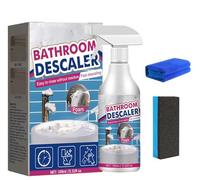 Bathroom Descaler Foam Cleaner Spray,Stubborn Stains Cleaner,Bathroom Descaler Spray,Powerful Descaling Cleaning Agent,All Purpose Rinse Cleaning Foam for Toilet,Bathtub,Tile,Glass,Sink - 60ml (1)