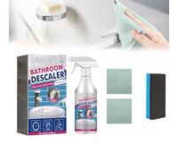 Bathroom Descaler Foam Cleaner, Stubborn Stains Cleaner, Bathroom Cleaner Bath-room Glass, for Toilet Bath Shower Glass Sink, Restore Original Luster (1 pcs)