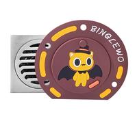 Bathroom Drain Cover - Water Plug Drain Cover, Double Filter Long Lasting Pull Ring Filling Stopper, Bathroom Sink Drainn Coverr For Family Friends Home Indoor Sink Bathtub And Shower