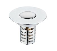 Bathroom Floor Sink Stopper Cover, WBathroom Sink Drain Strainer | Stainless Steel Hair Catcher | Removable Basket Sinks Drain For Basin Home Sewer Tub Bathtub Laundry Apartment Bar Indoor RV Balcony
