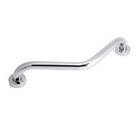 Bathroom Grab Bar for Elderly Security | Stainless Steel Shower Handle with Secure Grip | Bathtub Security Rail/Toilet Handrail/Towel Bar | Easy Install, 17.5 Inch