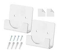 Bathroom Organizer, Shower Clamp, Ultra-Stable Support Frame 3.11x3.11x1.42 inches, Closet Pipe, Rust-Resistant Retainer Bracket, Multi-Functional Indoor Hanging Solution for Space-Saving