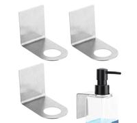 Bathroom Shampoo Holder - Waterproof Storage Hooks, Shower Bottle Organizer Clips, Wall Mounted Shampoo Hanger System | Practical Shampo Holders for Inside Shower Bottle Conditioner Soap