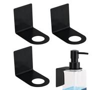 Bathroom Shampoo Holder - Waterproof Wall Hooks Set, Shower Bottle Hanging Organizer, Space Saving Shampoo Storage | Strong Adhesive Support Holders for Inside Shower Dispenser Bottles