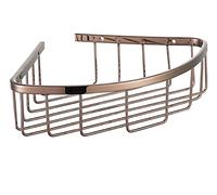 Bathroom Shelves Shower Storage Shelves Wall Mounted Corner Baskets Shampoo Racks,Rose Gold
