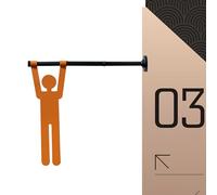 Bathroom Signs Wall Art Modern, Lightweight Bathroom Signs for Business, Restroom Door Decor for Toilet, Home, Office, Employees, Women, and Men, Washroom Signage