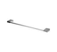 Bathroom Square Towel Bar Wall-Mounted Towel Racks Rail Hanger Bathroom Single Towel Rod 60Cm Bathroom Accessories Tower Hanger