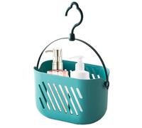 Bathroom Storage Tote Basket - 150g PP Organizer With Drain 32x21.5x12.6cm, Durable Handle Tote Bin, Large Capacity Gel Facial Cleanser Holder | Versatile Supplies Basket for Towe