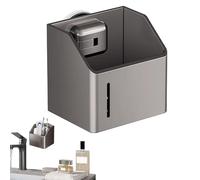 Bathroom Suction Shelf, Vacuum Adsorption Wall Basket, Succión Adhesive Shelf for Bathroom, Toilet Storage Basket with Suction, Bathroom Wall Storage Shelf, Hollow Out Suction Shelf