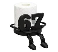 Bathroom Tissue Rack - Swivel Base Paper Dispenser for Home | Standing Toilet Roll Organizer with Smooth Rotation and Sturdy Construction for Office, Restroom, Bedroom, Living Room, Table, Counter