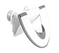 Bathroom Toilet Seat Cover - 58x29.5cm Protective Mat, Durable PP Sheet, Anti-Slip Travel Pad with Suction Cups | Children Potty Training Adults Home Airplane Public Restroom Portable Hygiene