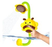 Bathroom Toy - 16x66cm Bath Toy | Bee Bath Toŷ , Electric Rotatable Båth Toý with Suction Cup Water Sprayer For 3+ Bathtub Play Bathroom Sink Glass Door Fun Bathing Toŷ