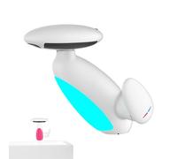 Bathroom Vanity Faucet, High-Pressure 360-Degree Rotation Attachment, Lightweight Chrome-Finish Basin Faucet, Professional Restroom Hardware with Sturdy Build, Tool for Bar & Laundry