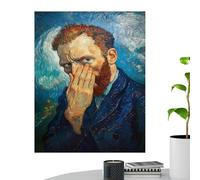 Bathroom Wall Art Funny - Toilet Decor Poster Vintage | Toilet Decoration Print Humorous Bathroom Sign for Renters College Students Apartment Office Hotel Home Powder Room