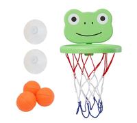 Bathtub Basketball Hoop, Cartoon Suction Cup Basketball Net, Portable Water Play Sets , Interactive Game for Boys Girls (Multicolor Set) for Bathroom, Preschool, Home Fun