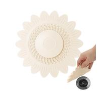 Bathtub Drain Strainers - Silicona Sink Stopper, Reusable Anti Odor Cover, Strong Adsorption, Double Filter System, Easy To Clean, Long Lasting Build | Shower Drain Protector For Bathroom Kitchen Tub