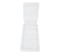 Bathtub Mat Soft Quilted Full Body Spa Bath Mattress Cushion Pillow with Powerful Suction Cups for Ultimate Comfort and Relaxation in Shower