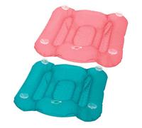 Bathtub Pillow - Air Cushion Bath Rest, Inflatable Lumbar Support Pad, Ergonomic Soaking Headrest System, Multi Point Suction Base Grip Mat, Soft Contoured Body Form, SPA Style Water Soak Comfort