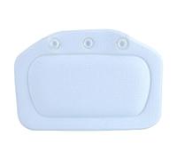Bathtub Pillow, Soft Foam Padded Head Neck Back Support Cushion (Blue)