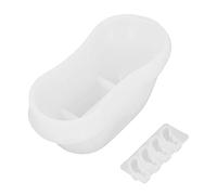 Bathtub Storage Resin Molds Hochwertige Silikonformen Einfache Demontage DIY Gussformen für Schmuck Süßigkeiten und Home Dekoration 1 Set Christmas Gifts