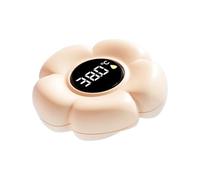 Bathtub Temperature Gauge - Floating Digital Sensor for Water Safety | ABS Waterproof Flower Meter with LED Screen, Real Time Bath Reading Tool for Kids Bathroom Shower Pool Use