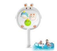 Bathtub Toys For Toddle LED, Animal Floating Shower Bath Toy For Kid - Multifunctional Water Games For Child Toddler Teenager Girl Boy, 0.79x5.12x8.66 Inches Duck Fishing Net: About 2x15x23cm/0.79x5